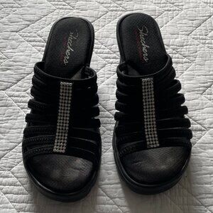 Skechers Black Sandals
